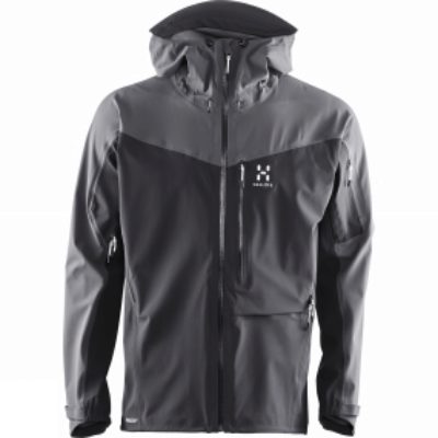 Haglofs Men's Touring Proof Jacket True Black / Magnetite Haglofs Men's Touring Proof Jacket True Black / Magnetite